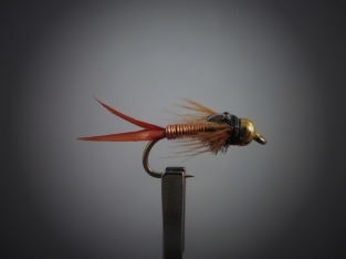 Size 14 Copper John Bead Head